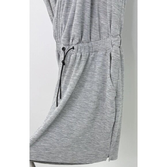 Old‎ Navy Women’s Breathe ON Cross Front V-Neck Light Gray Romper Sz Sm See Pics - Picture 5 of 10